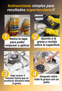 Oven Cleaner ™ Americano | Quita Grasa