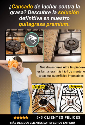 Oven Cleaner ™ Americano | Quita Grasa